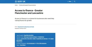 Access to Finance – Greater Manchester and Lancashire