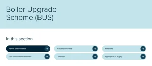 Boiler Upgrade Scheme