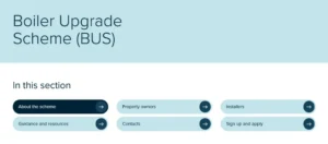 Boiler Upgrade Scheme Funding