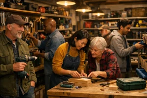 Community-Owned Tool Library and Workshop