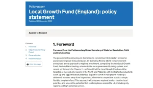 Regional Growth Hub Funding