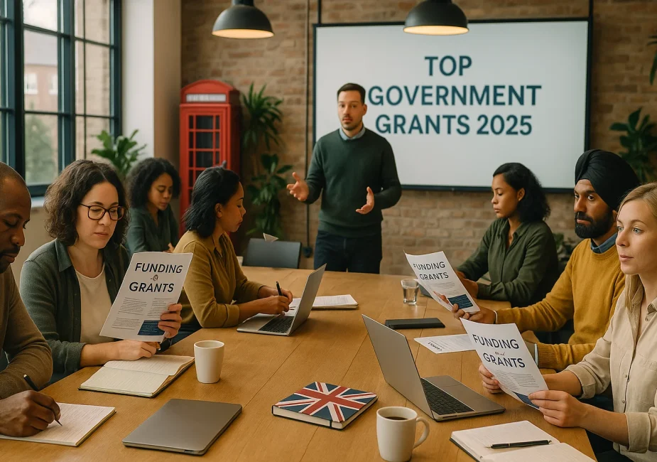 Top 10 Government Grants for Small Business in the UK