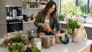 Zero-Waste Food Delivery Unboxing Service