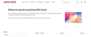 Love2shop Gift Card