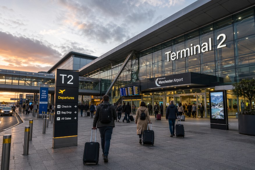 what terminal does easyjet fly from manchester