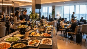 Which Manchester Airport Terminal 2 Lounge Has the Best Food and Drinks