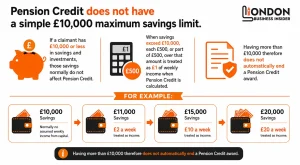 pension credit maximum savings limit