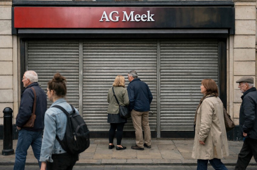 ag meek store closure in gloucester