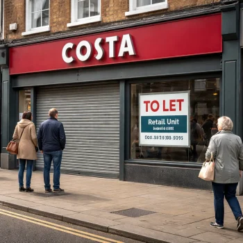 Costa Coffee Closures UK