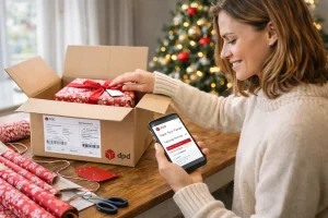DPD Parcel Arrives Before Christmas