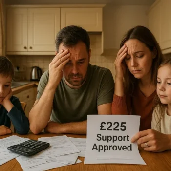 dwp to provide £225 cost of living payments to alleviate financial strain