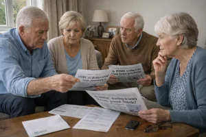 Pensioners concerned about HMRC deductions