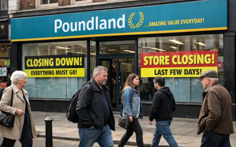 poundland store closures