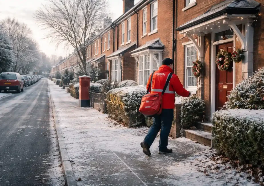 do royal mail deliver on christmas eve