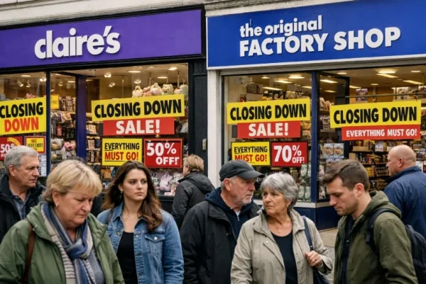 claire's and the original factory shop administration