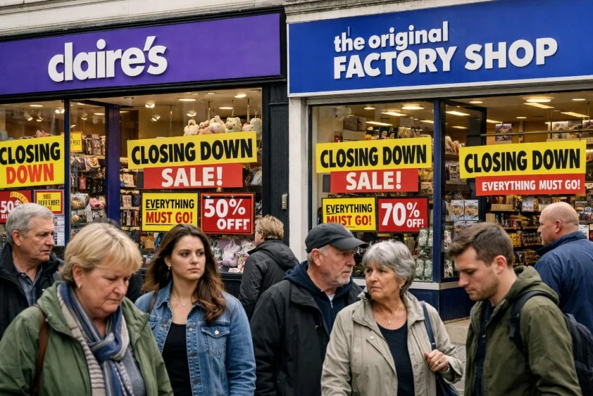 claire's and the original factory shop administration