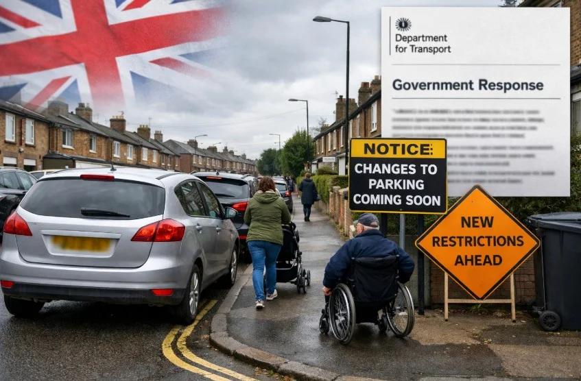 government response pavement parking