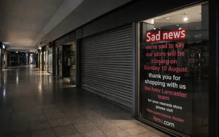 hmv lancaster store closure