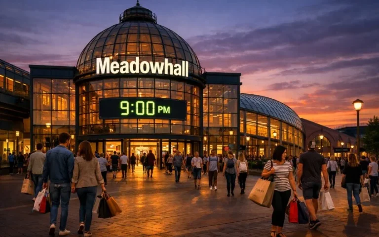 meadowhall closing time
