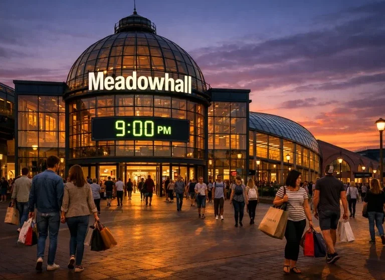 meadowhall closing time