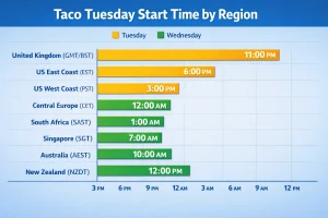 When Does Taco Tuesday Start in the UK and Other Time Zones