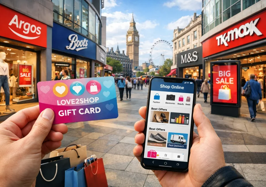 Where to Spend Love to Shop Vouchers