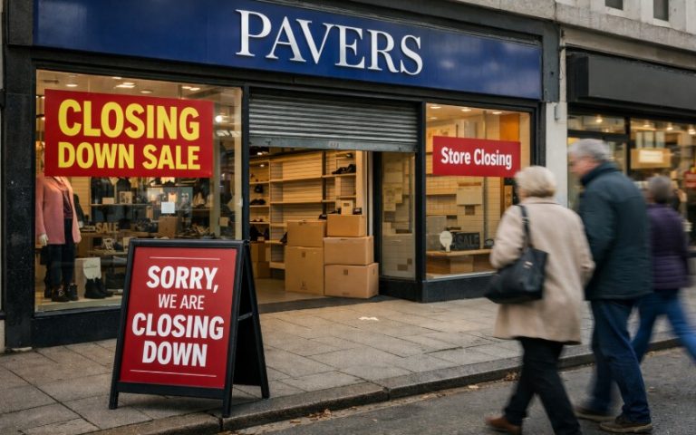 pavers store closures