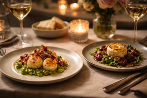 What Drink Options Come With the Valentine’s Dine in