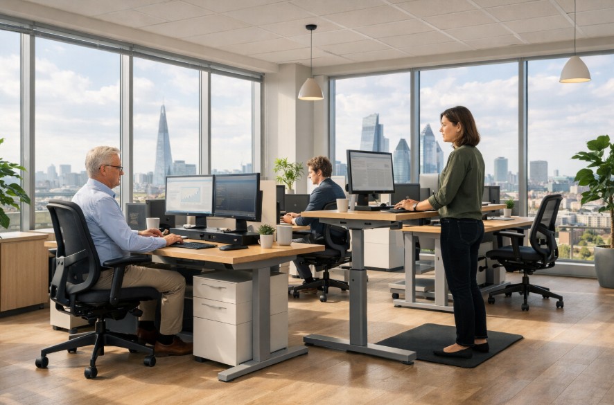 how to create comfortable office space in london