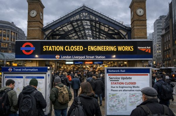 liverpool street station closure