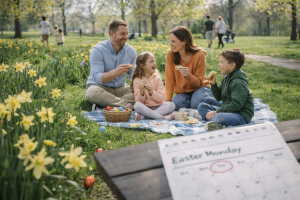 What is Easter Monday, and why is it significant in the UK