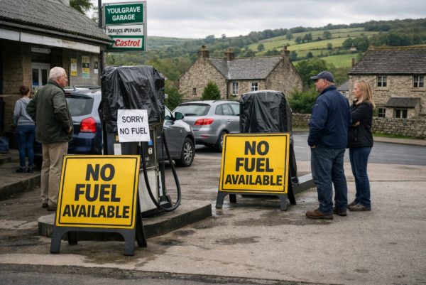 youlgrave garage suspends fuel sales