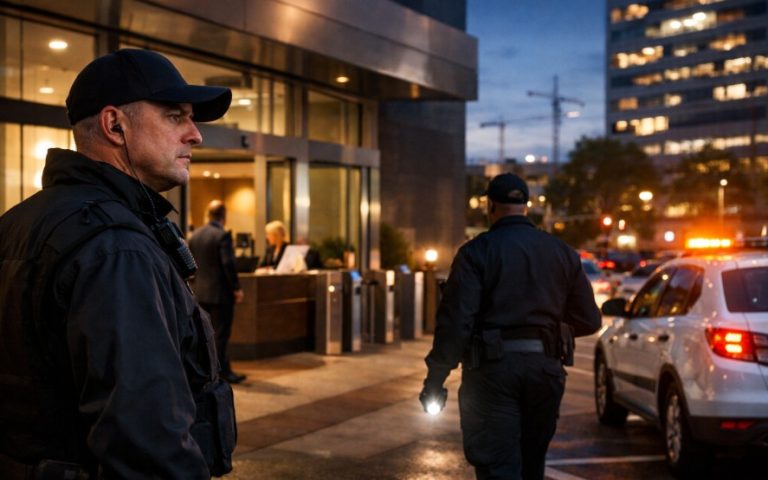 how on site personnel strengthen commercial property protection