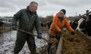 How much financial loss did the Countryfile dairy farmer experience