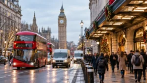 London Christmas transport disruption