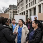UNISON Migrant Care Worker Protest