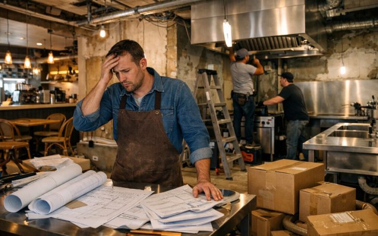 how to refit a food business