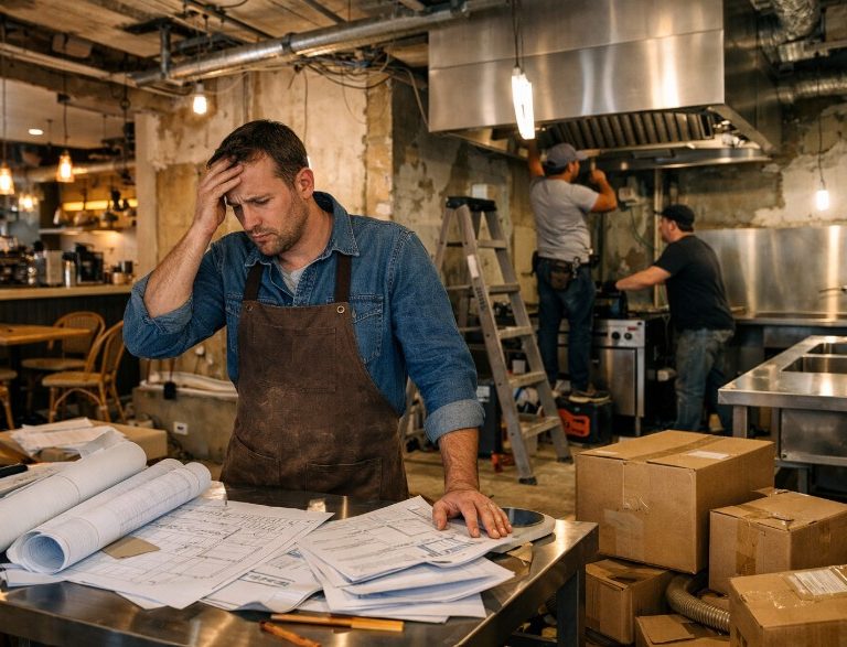 how to refit a food business