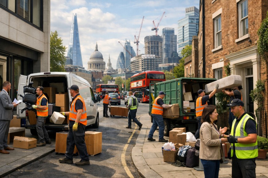 clearance services in london economy