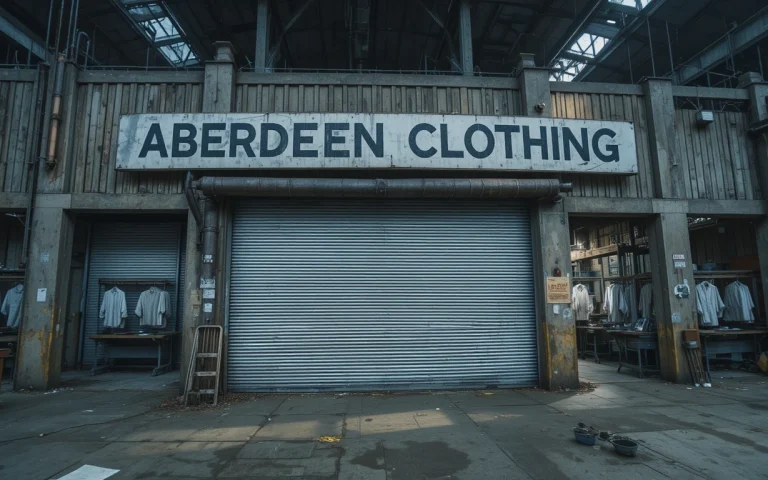Aberdeen Clothing Manufacturer Closure What Happened to the Scottish Firm