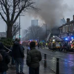 Fire in Golders Green
