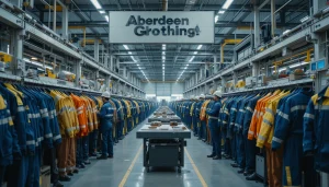 What Industries Did the Aberdeen Clothing Manufacturer Supply