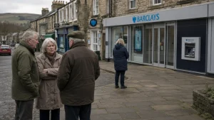 What Reasons Did Barclays Give for the Leyburn Branch Closure