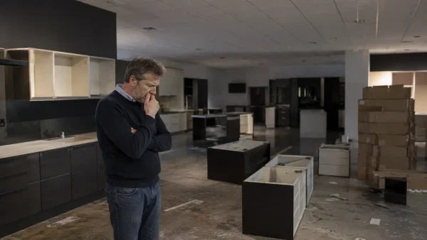 Kitchen Supplier Waterline Limited Collapse