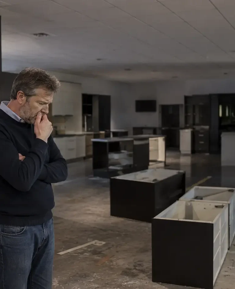 Kitchen Supplier Waterline Limited Collapse