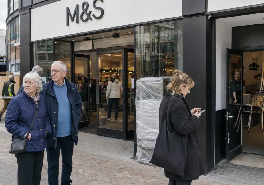 Marks And Spencer Cafe Closures 2026