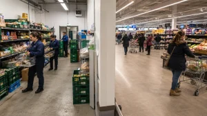 Aldi Staff-Only Shop Vs Normal Aldi Store
