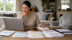 Claimant reviewing the possible outcome of a Universal Credit enhanced review