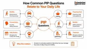 Common PIP questions and what they may assess
