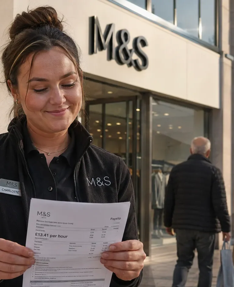 M&S £13.41 Minimum Wage